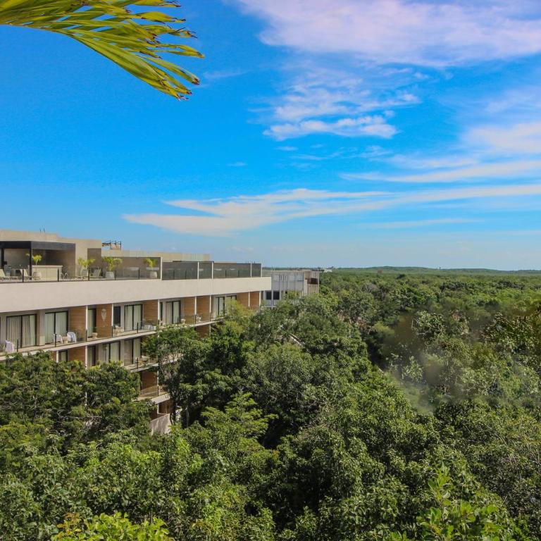 Luxury Studio with Rooftop Pool, Gym, Padel Court, Art Installations & Shopping - Estudio con balcón - 2