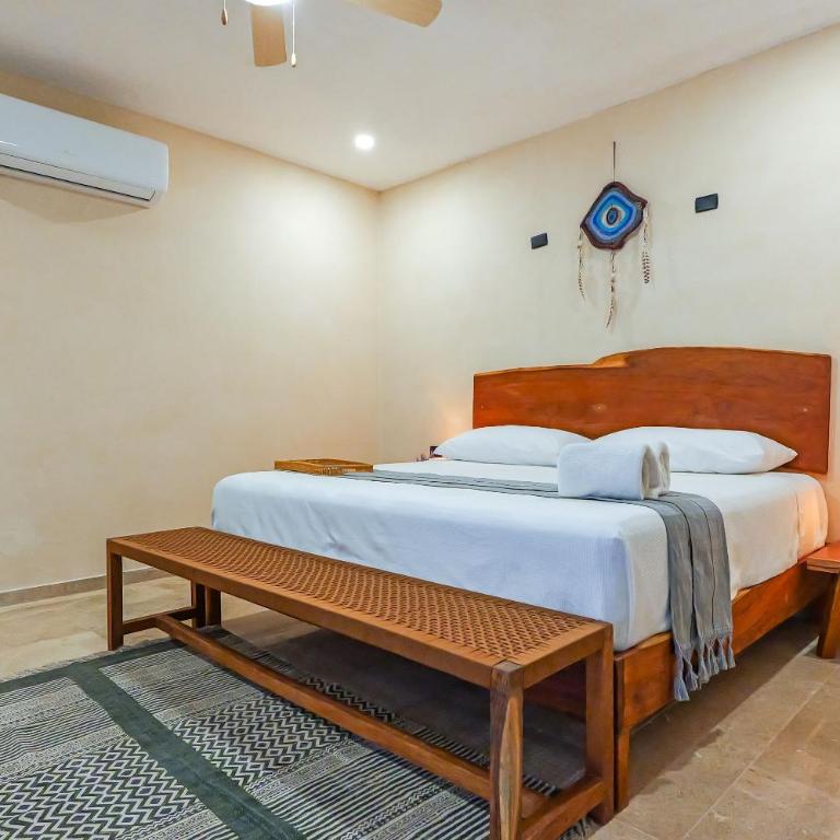 Calea Tulum Boutique Hotel - Habitación Deluxe con cama extragrande - 12