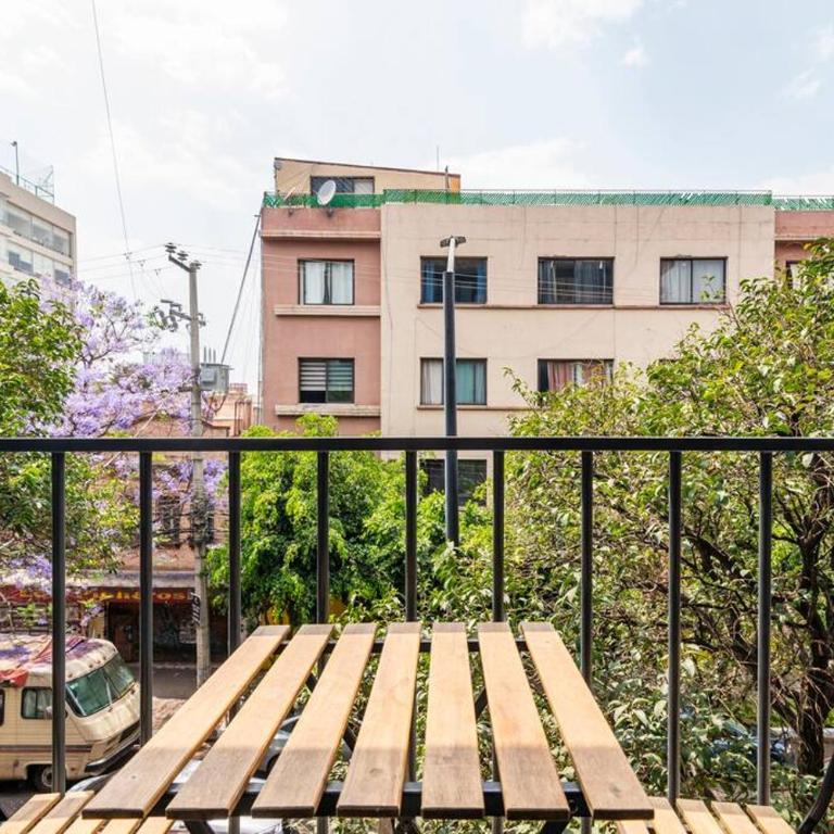 Modern & comfy · Roma-Condesa · Cama King · A/C · - Apartamento de 1 dormitorio - 20