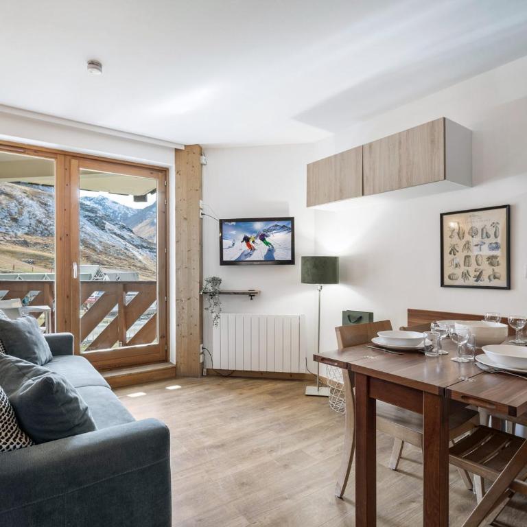 Val Thorens : Appartement moderne 4 pers avec parking et vue sur pistes - FR-1-640-66 - Appartamento - 1