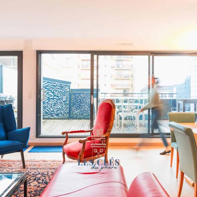 Le 103, appartement au cœur de la ville du Touquet - Appartement 2 Chambres Deluxe avec Balcon - 5