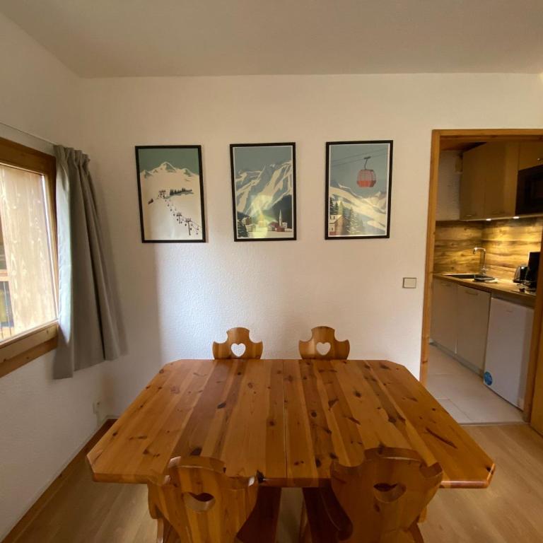 Appartement 2 pièces à Méribel, 4 pers, proche pistes, balcon, TV - Appartement 1 Chambre - 8