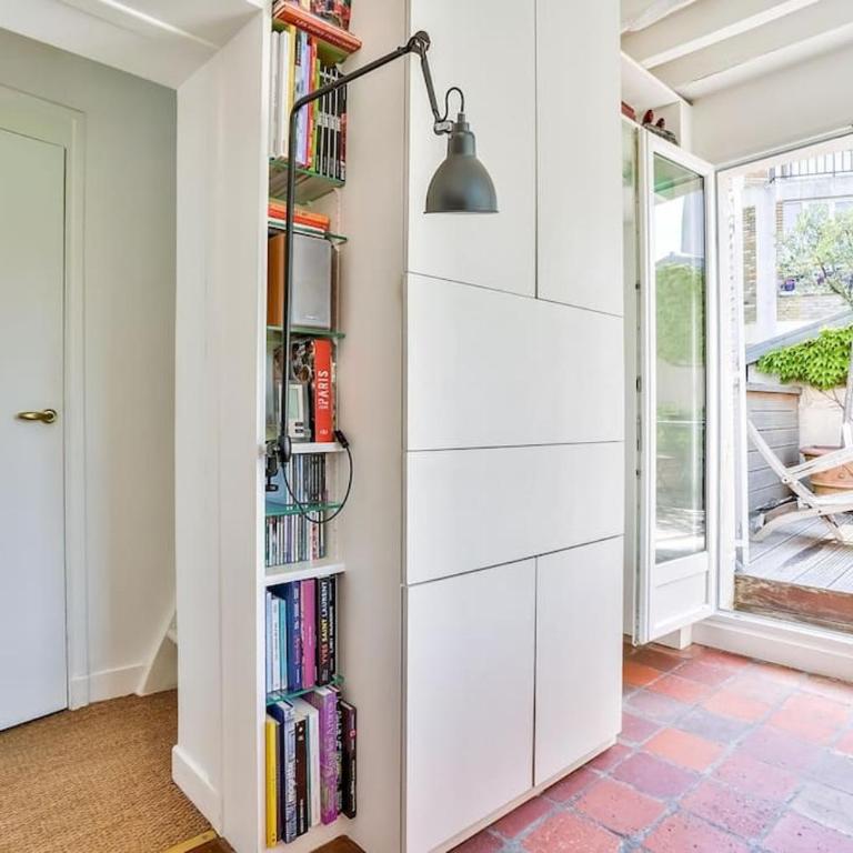 Montmartre, Patio! Sacré-Coeur! Stylish duplex! - Appartement 1 Chambre - 16