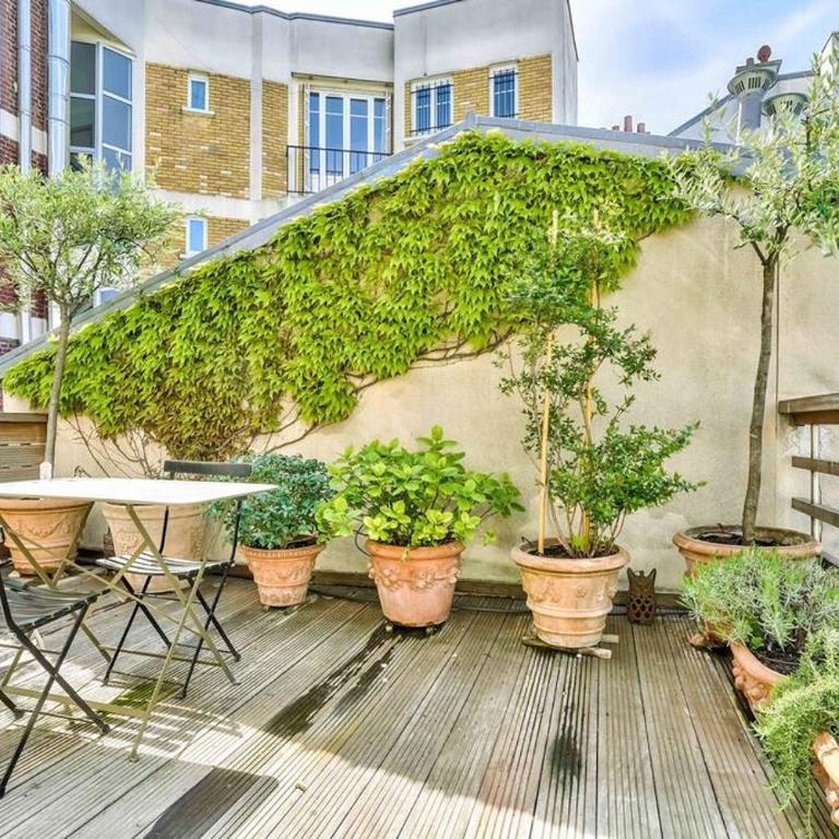 Montmartre, Patio! Sacré-Coeur! Stylish duplex! - Appartement 1 Chambre - 27