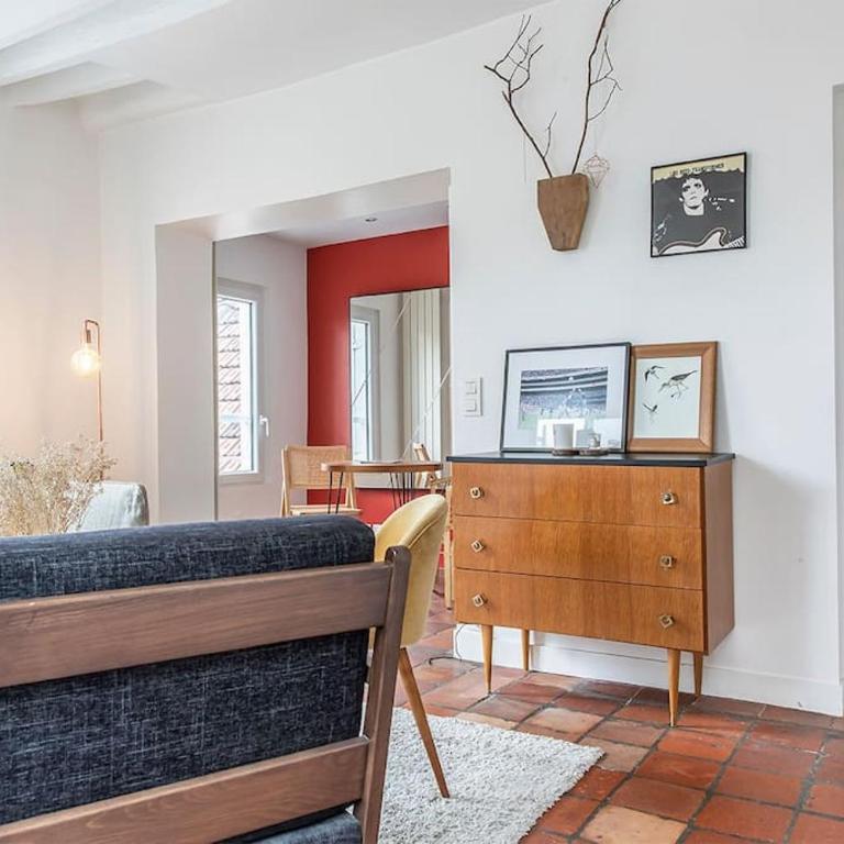 Montmartre, Patio! Sacré-Coeur! Stylish duplex! - Appartement 1 Chambre - 28