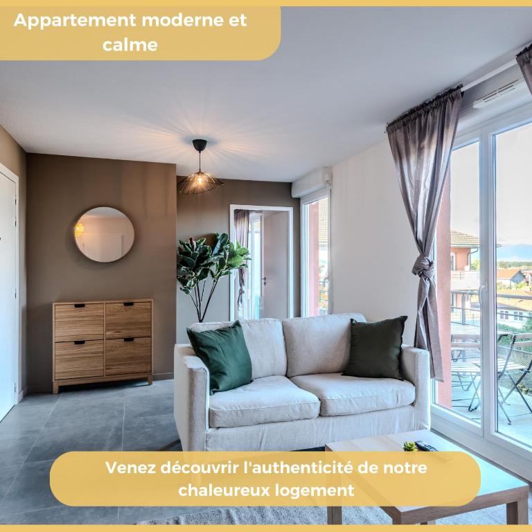 Chez Matias I T3 I Ville-la-Grand - Appartement 2 Chambres - 1