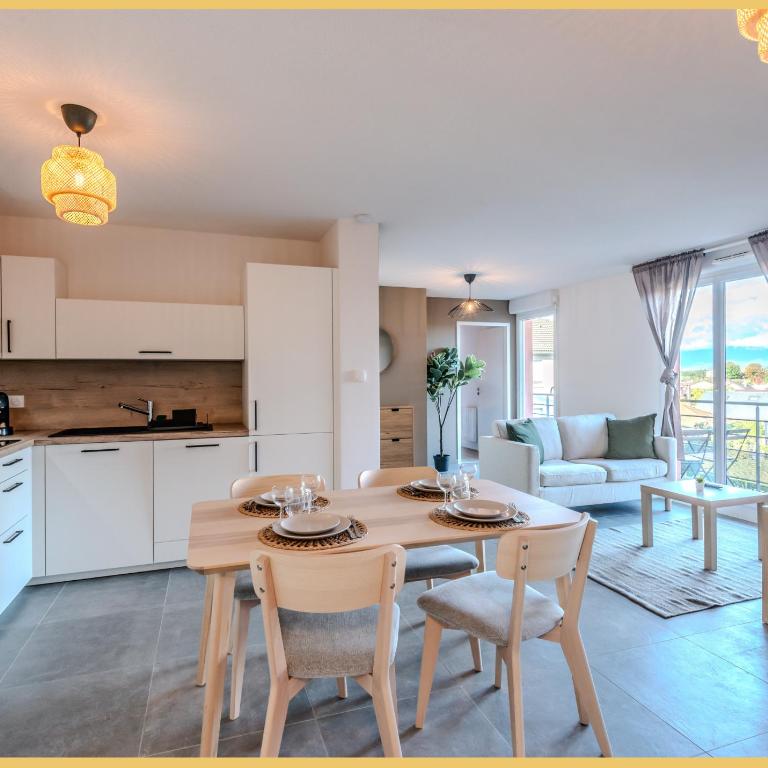Chez Matias I T3 I Ville-la-Grand - Appartement 2 Chambres - 13