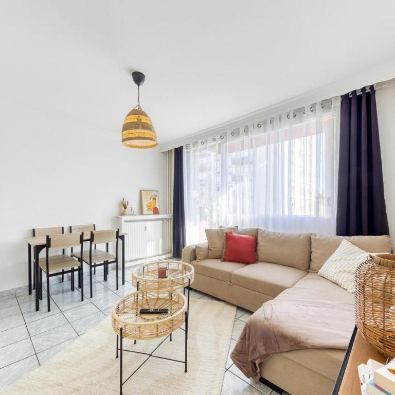 Joli T2 à 2min du métro, proche Stade de France - Apartment mit 1 Schlafzimmer - 5