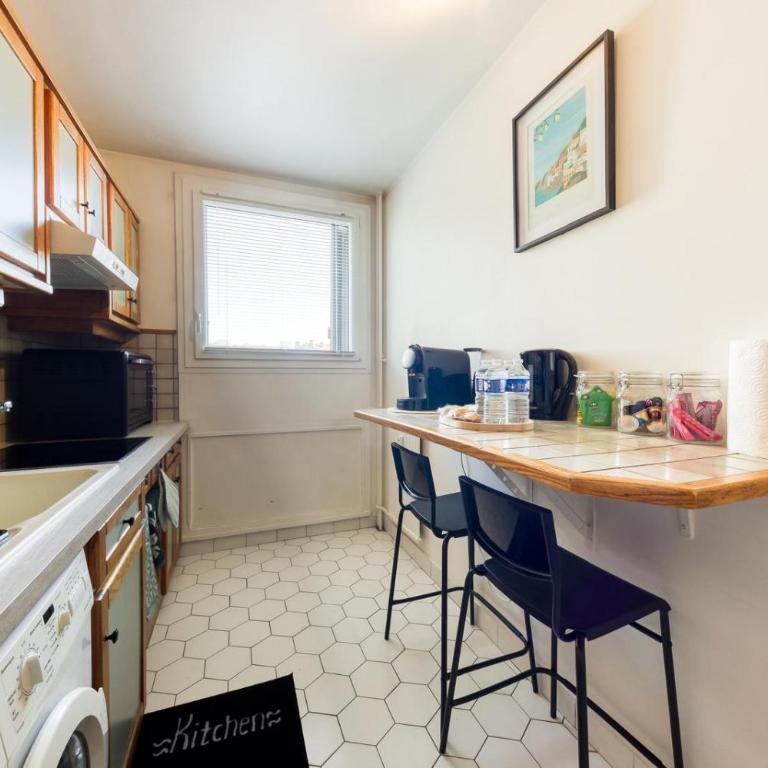 Joli T2 à 2min du métro, proche Stade de France - Apartment mit 1 Schlafzimmer - 11