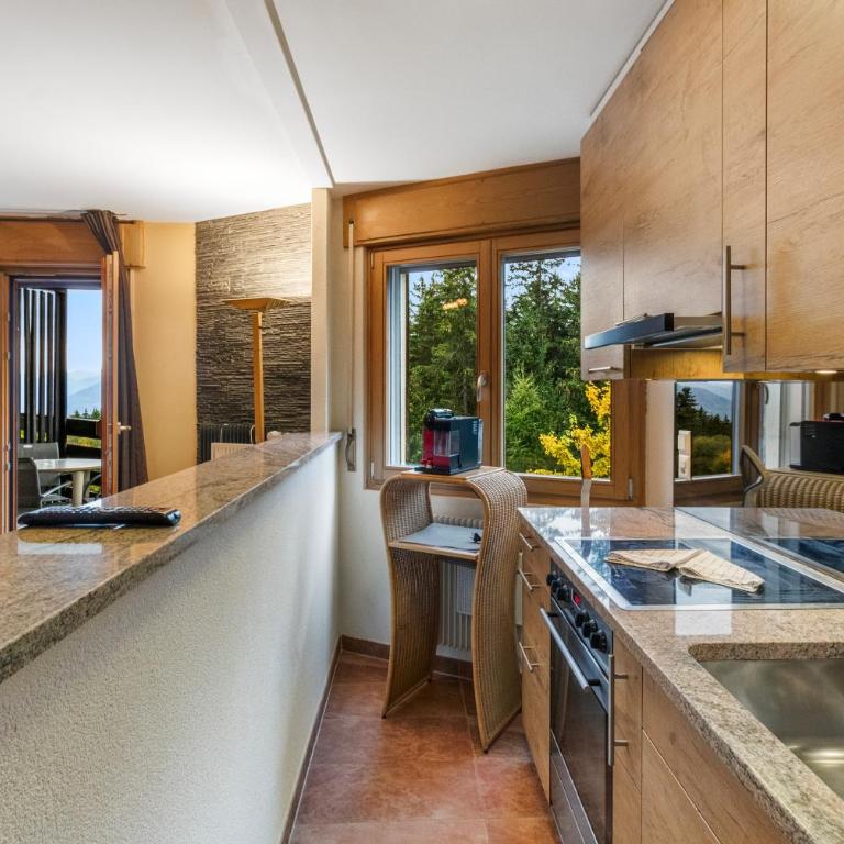 Chaleureux studio avec vue sur les montagnes - Appartement 1 Chambre - 16