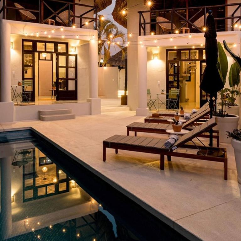 Casa Nopal-Private Pool, Chic, Steps from Beach - Villa de 2 dormitorios - 2