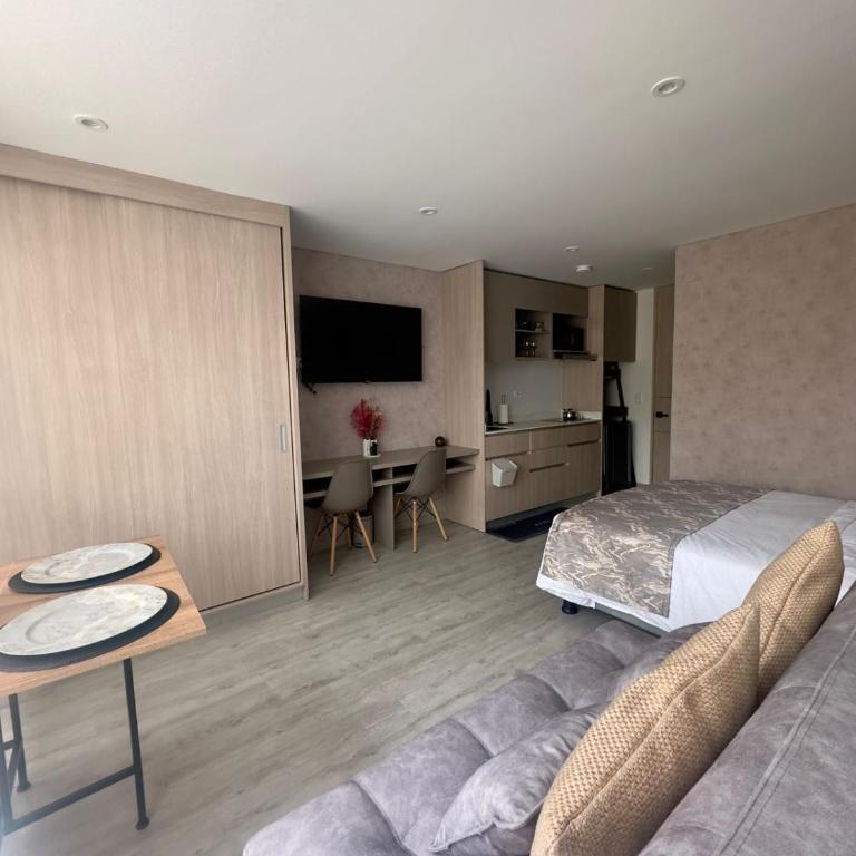 Apartaestudio con estilo en Corferias - Apartamento de 1 dormitorio - 12