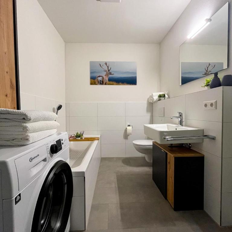 Stay Zen Holz & Hirsch Loft - Parkplatz und Hund - Deluxe Apartment - 25