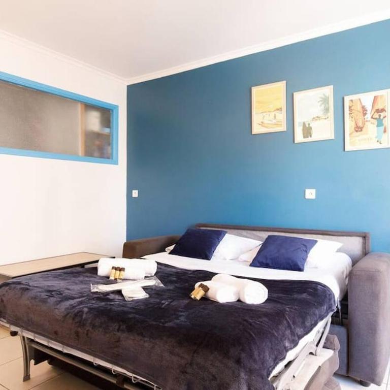 Charmant studio près de la mer - Apartment mit 1 Schlafzimmer - 16