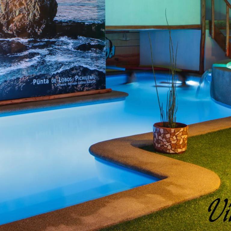 Rustika Pichilemu Apart Hotel Piscina Temperada Hidromasaje - Suite con vistas al jardín - 7