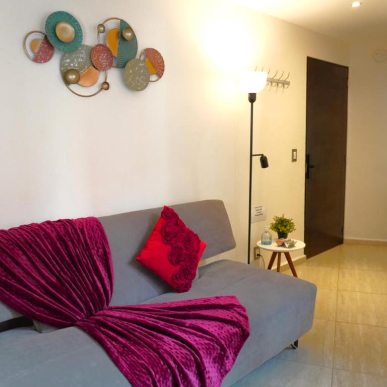 Loft con balcón en Roma Norte - One-Bedroom Apartment - 6