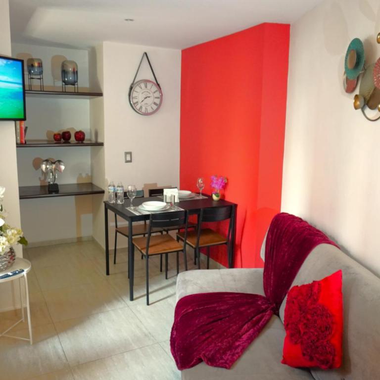 Loft con balcón en Roma Norte - One-Bedroom Apartment - 5