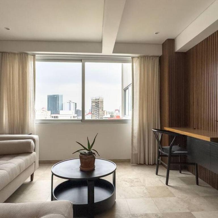 Roma Norte · 2BR vista CDMX · Walk Score 100 - Apartamento de 2 dormitorios - 3