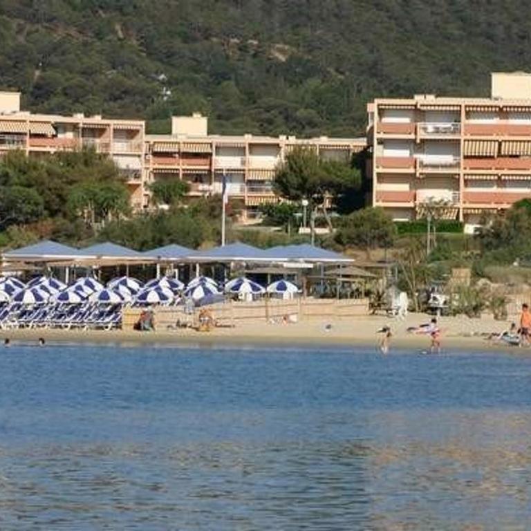 Studio cabine 4 pers avec piscine, tennis et accès direct plage - Bormes-les-Mimosas - FR-1-251-559 - Appartement - 12