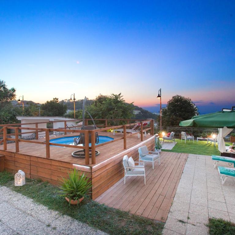 Appartamento in Villa vista Golfo, Jacuzzi privata - Two-Bedroom Villa - 75