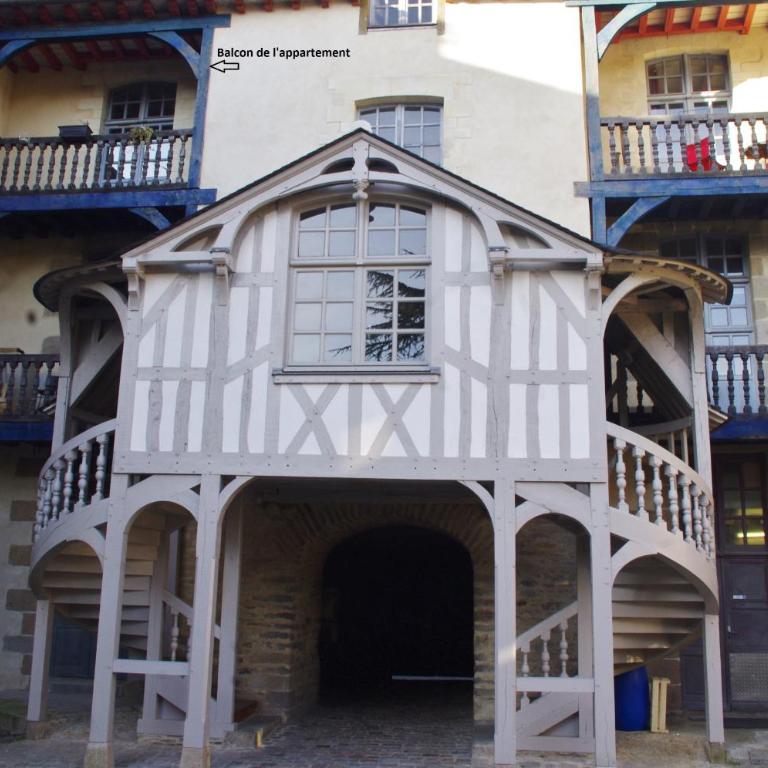Gite Du Passant Rennais avec balcon sur cour - Apartment with Balcony - 15