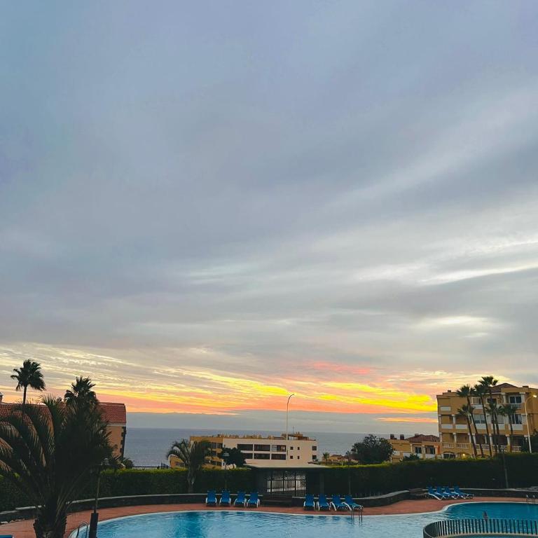 Ocean View Sunny Suite - Pool & Parking - Golf de Sur - Apartamento de 1 dormitorio - 3