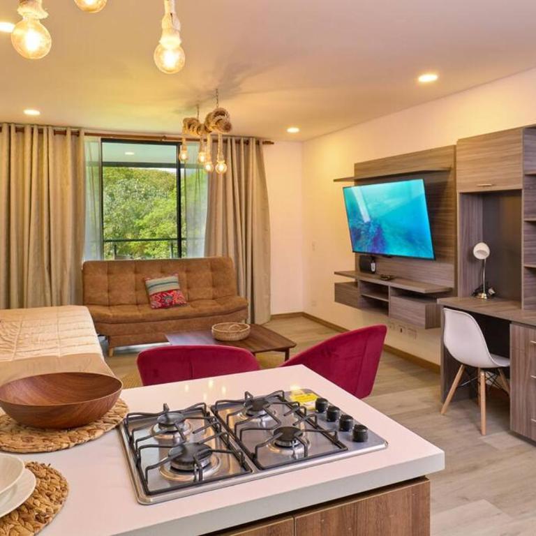 Apartamento Lujoso cerca del Estadio Piso 6to - Three-Bedroom Apartment - 4