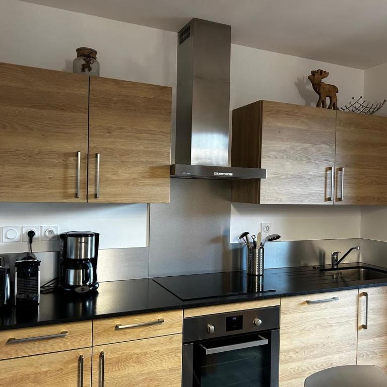 Appartement spacieux 3 pièces, 6 personnes, parking et WiFi à Châtel - FR-1-676-195 - Apartamento - 9
