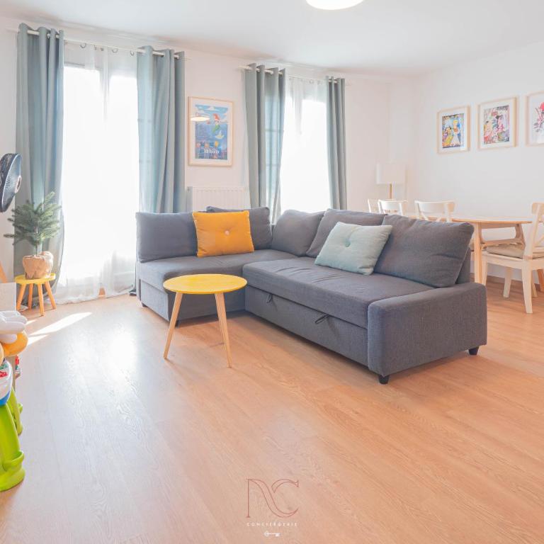 Disneyland-Paris 5 personnes, Wifi, Parking - Appartement 1 Chambre - 2