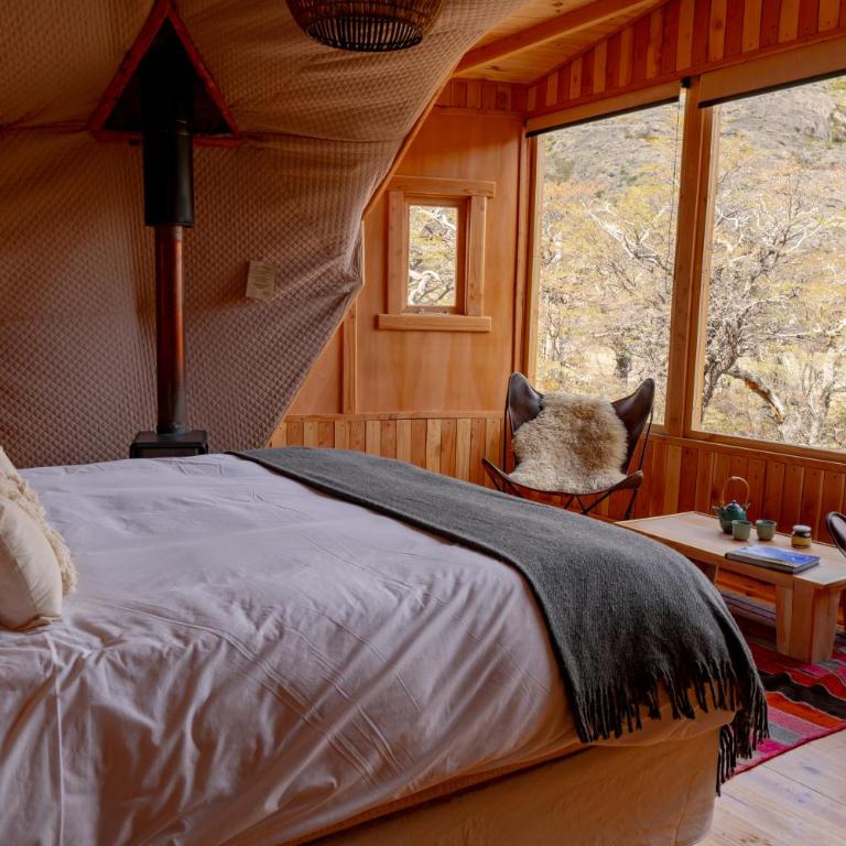 Patagonia Eco Domes - Habitación Doble con vistas a la montaña - 1 o 2 camas - 15
