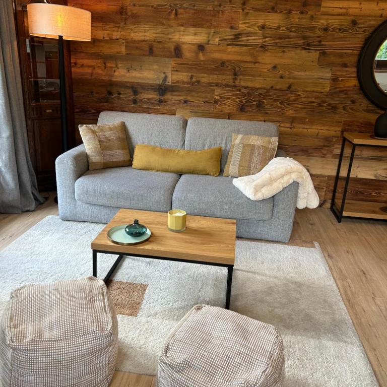 Appartement style chalet avec grande terrasse et parking prive - Apartment mit 1 Schlafzimmer - 4
