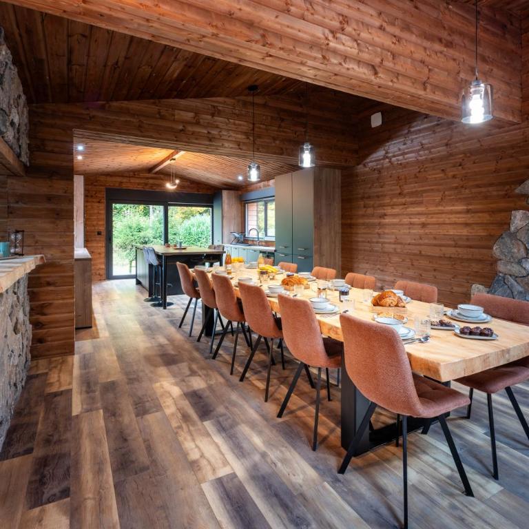 Chalet La Perle Verte, luxe, piscine, spa et sauna - Chalet - 24