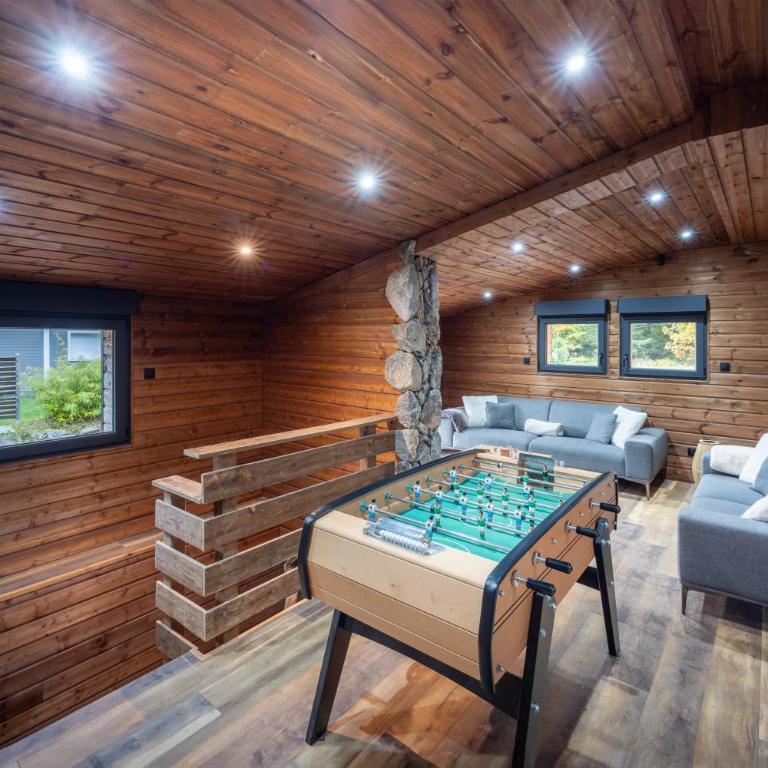 Chalet La Perle Verte, luxe, piscine, spa et sauna - Chalet - 39