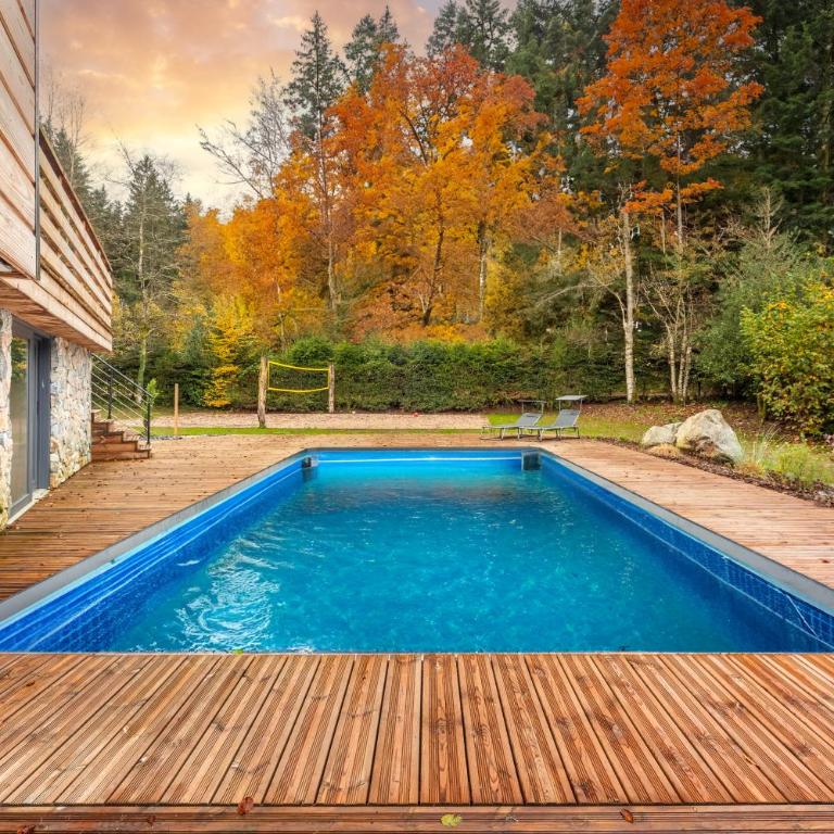 Chalet La Perle Verte, luxe, piscine, spa et sauna - Chalet - 37