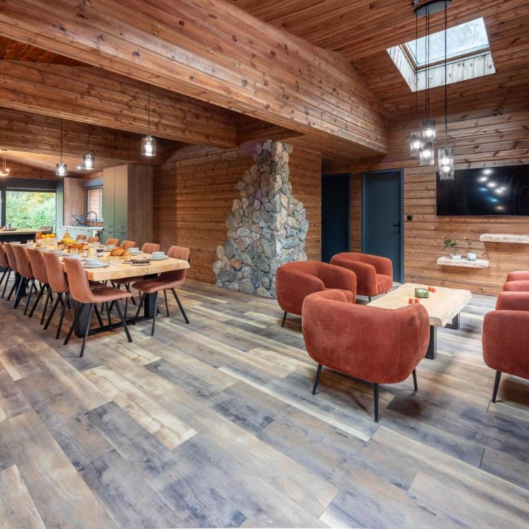Chalet La Perle Verte, luxe, piscine, spa et sauna - Chalet - 25