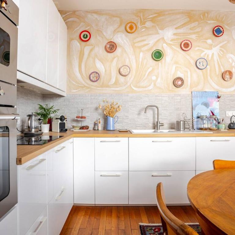 Chambre chez l'habitant - Arty & Élégante - SDB privée - Chambre Double avec Salle de Bains Privative - 17