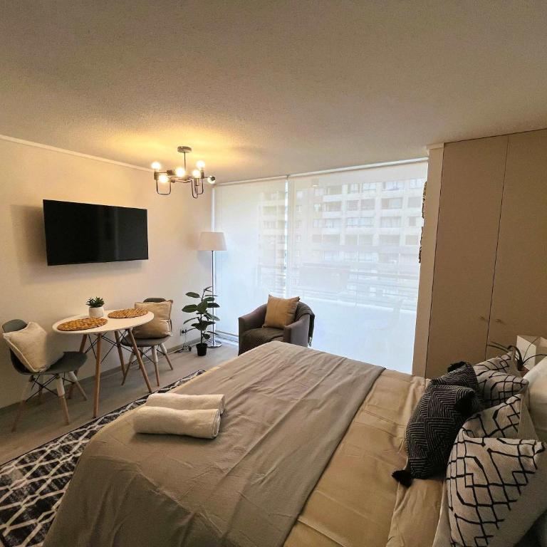 HOM I Inmejorable Studio 2PAX con Terraza Santiago - Estudio - 12