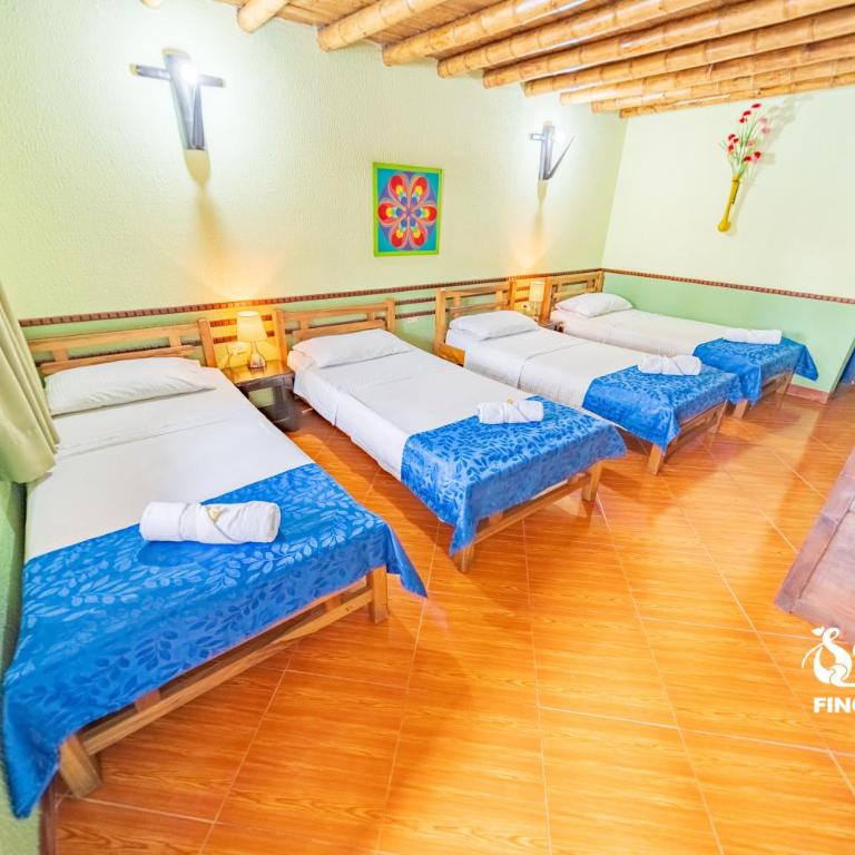 El Sendero del Quindío I Finca Hotel I Eje Cafetero - Habitación Cuádruple con baño privado - 2