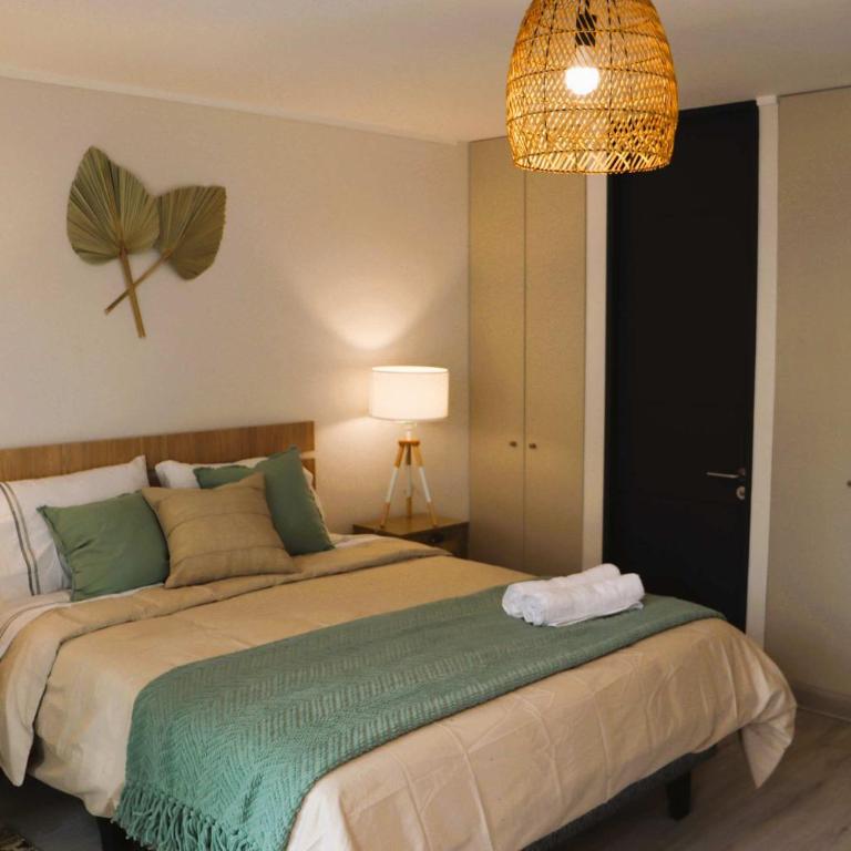 HOM I Moderno y Amplio Studio 2PAX Terraza Santiago - Estudio - 6