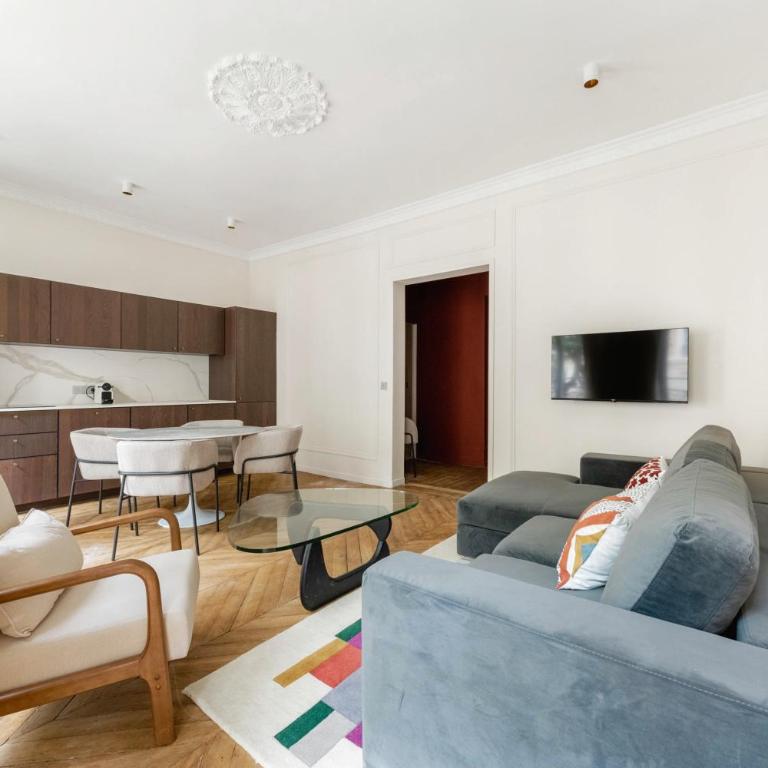 Luxury 3 Bedrooms - 3 Bathrooms - AC - Montmartre - Opéra - Appartement 3 Chambres avec Vue - 3