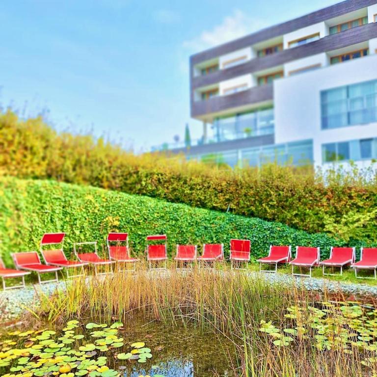 WHIRLPOOL-SUITE AMADEUS - Weitblick - Golf & Wellness - direkter Bademantelgang - ADULTS ONLY - Apartamento de 1 dormitorio - 40
