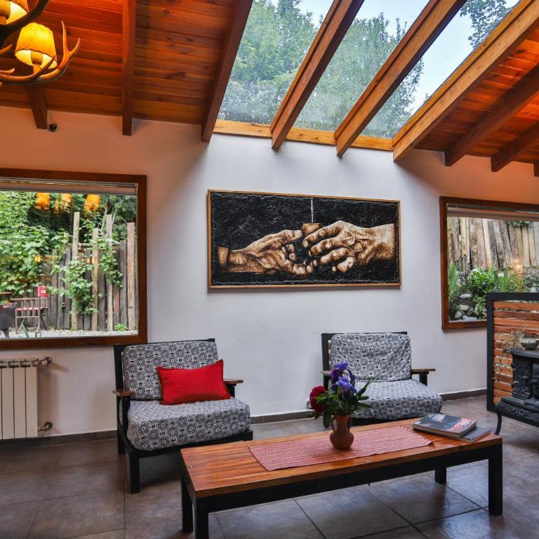 Complejo de Cabañas Ideales para parejas - Estudio con vistas al jardín - 9