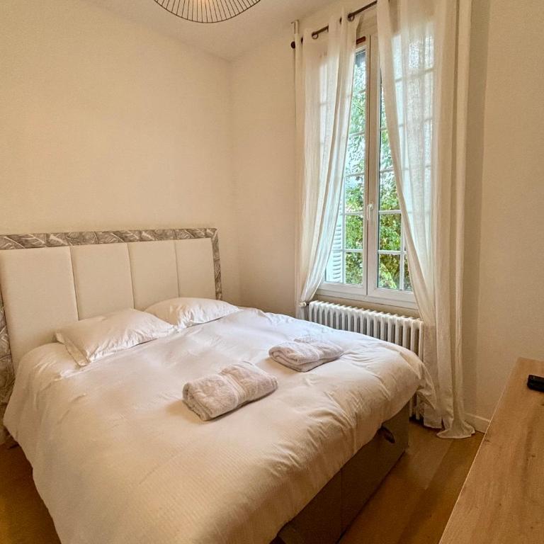 Vue Mer, Deauville Parking - Apartamento Deluxe de 2 dormitorios con balcón - 17