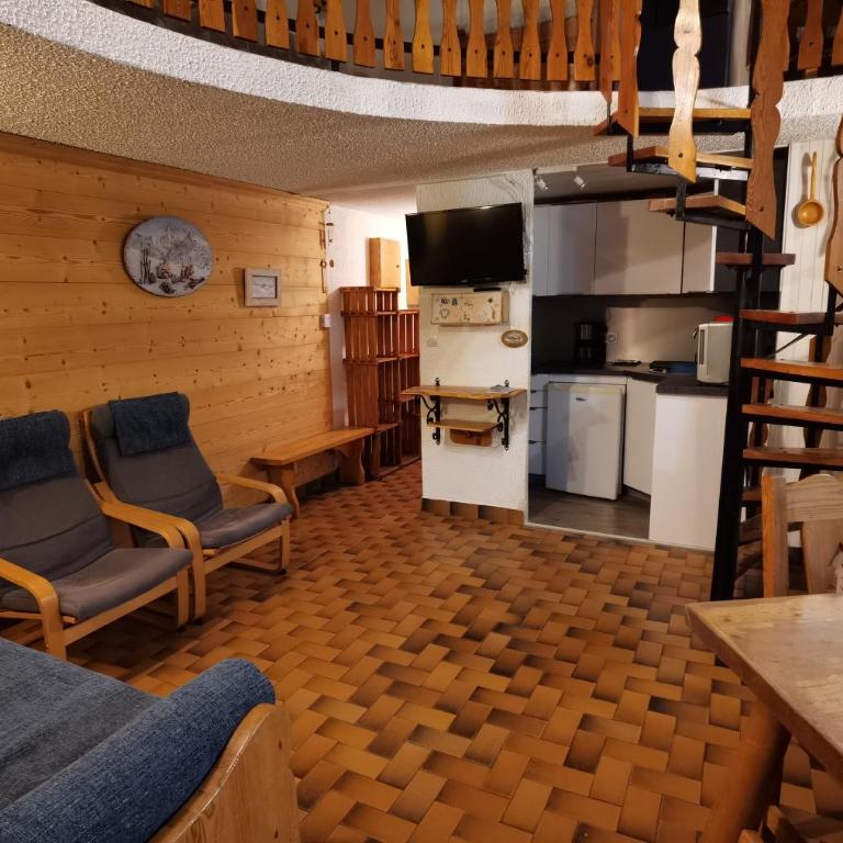 MyHome - Génépis 33 - 4 pax skis aux pieds - Val Claret - Appartamento con 1 Camera da Letto, Balcone e Vista Montagna - 5