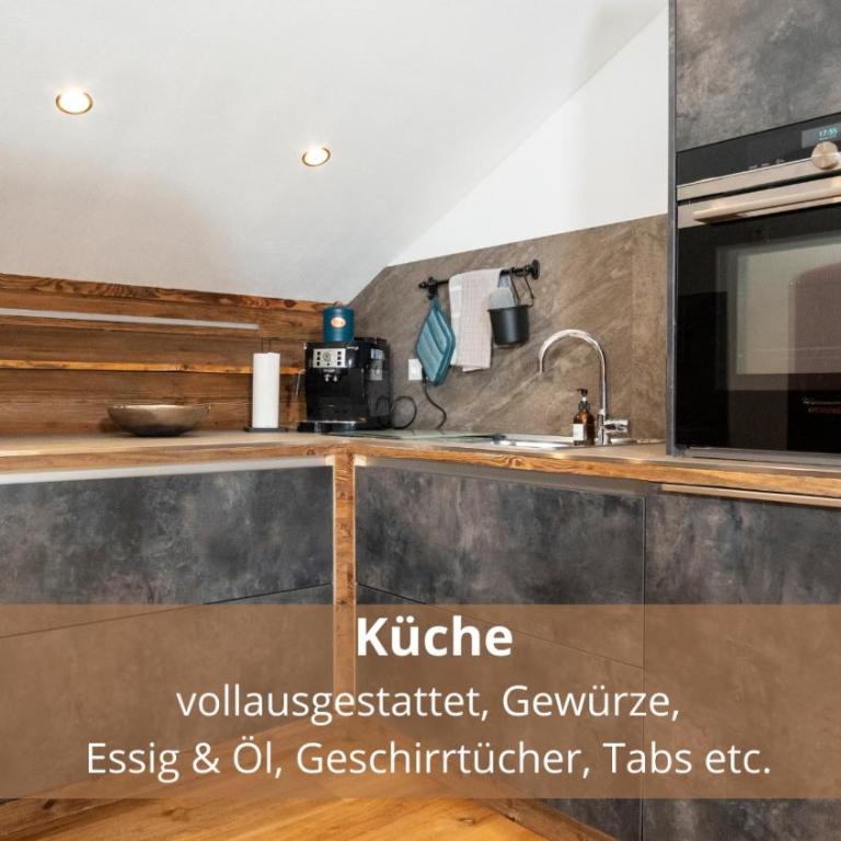 Chalet WaldHäusl luxuriöse Ferienwohnungen mit Sauna & Whirlpool, Kamin, Balkon oder Terrasse mit Bergblick - Deluxe Apartment - 11