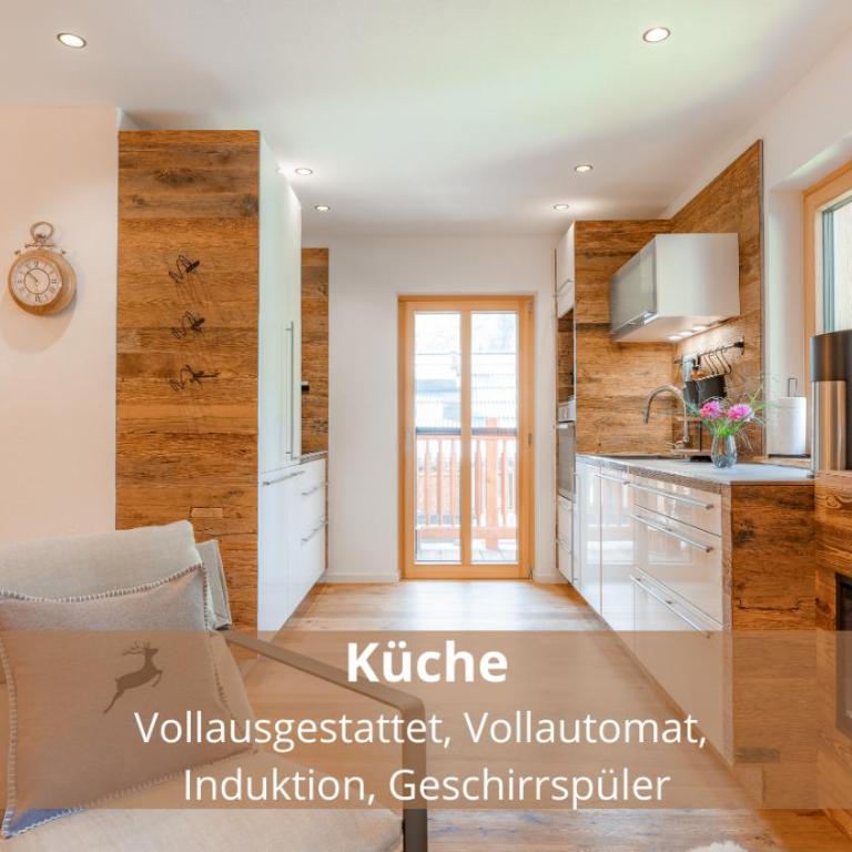 Chalet WaldHäusl luxuriöse Ferienwohnungen mit Sauna & Whirlpool, Kamin, Balkon oder Terrasse mit Bergblick - Deluxe Apartment - 11