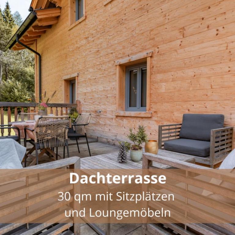 Chalet WaldHäusl luxuriöse Ferienwohnungen mit Sauna & Whirlpool, Kamin, Balkon oder Terrasse mit Bergblick - Superior Apartment - 20