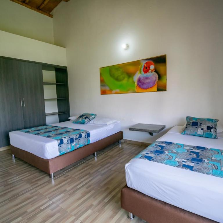 Hotel Campestre LA ALDEA - Habitación Triple con balcón - 4