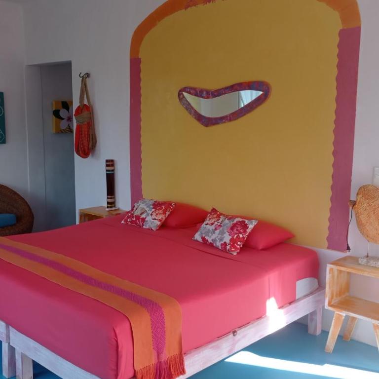 Casa Vainilla Holbox Island - Habitación Doble con balcón y vistas parciales al mar - 2