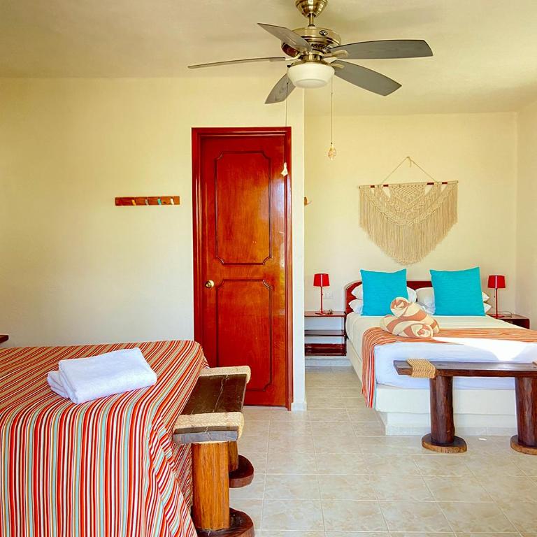 Hotel Puerto Holbox Beach Front - Habitación Doble con vistas al mar - 1 o 2 camas - 8